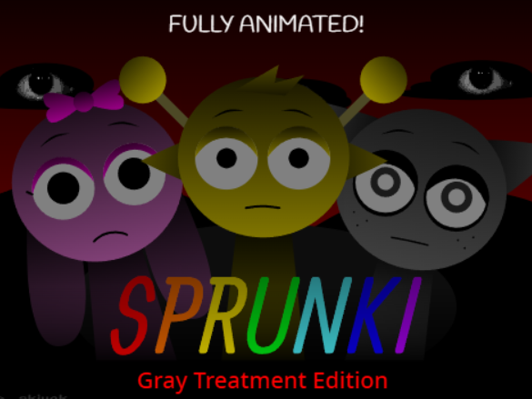 Sprunki Gray Treatment But Animated