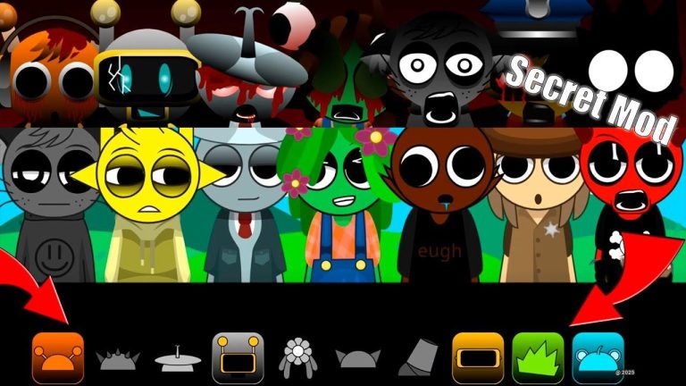 Sprunki Zip Mod Sprunki Rejoyed Secret Mod