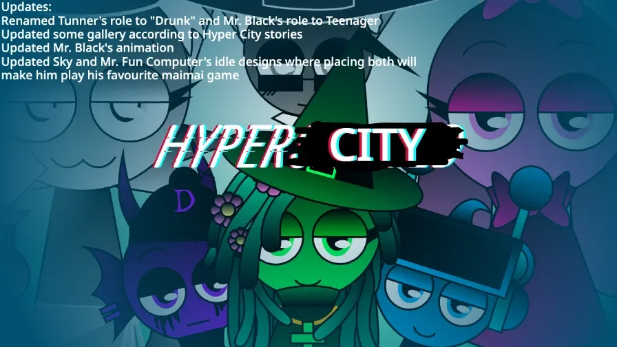 Sprunki But Hyper City