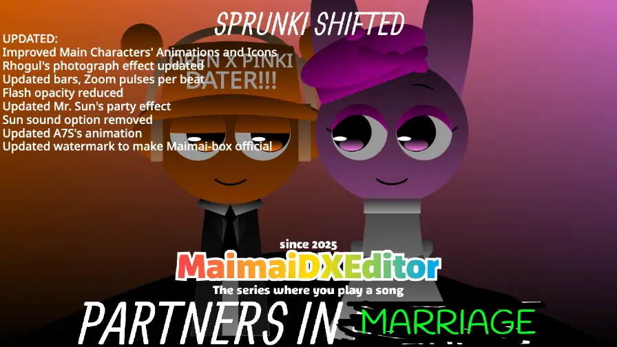 Sprunki Maimai-box v1: Partners in Marriage