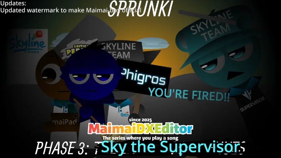 Sprunki Maimai-box V7: Sky the Supervisor