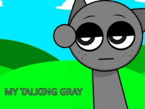 Sprunki My Talking Gray