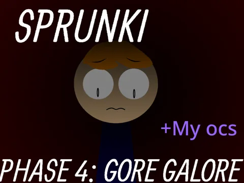 Sprunki Phase 4: The Blackend Killer+ My OCs