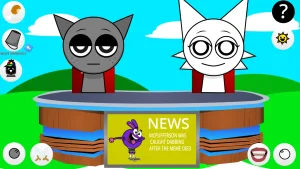 Sprunki Talking Gray and Wenda News