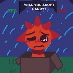 Sprunki but ADOPT RADDY?