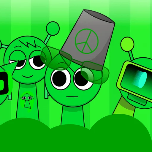 Sprunki GREEN MOD