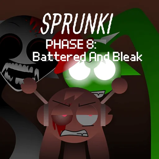 Sprunki Phase 8 Battered and Bleak