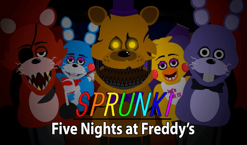 FNAF Sprunki: Five Nights at Bruddy
