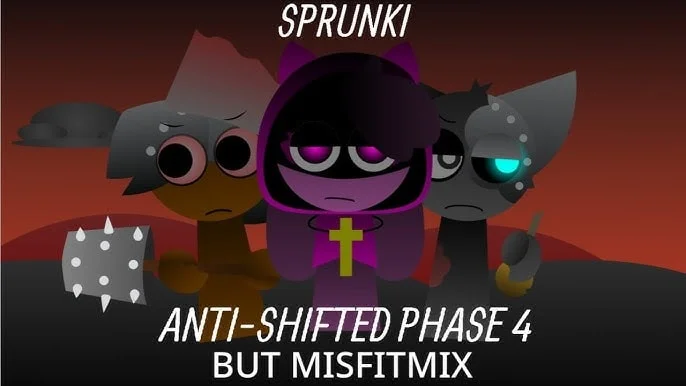 Sprunki Anti-Shifted Phase 4 but MisfitMIX