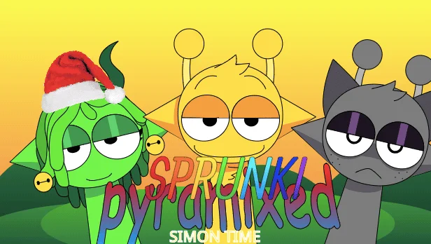 Sprunki pyramixed remake Simon time