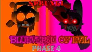 Sprunki Blueverse of Evil Phase 4
